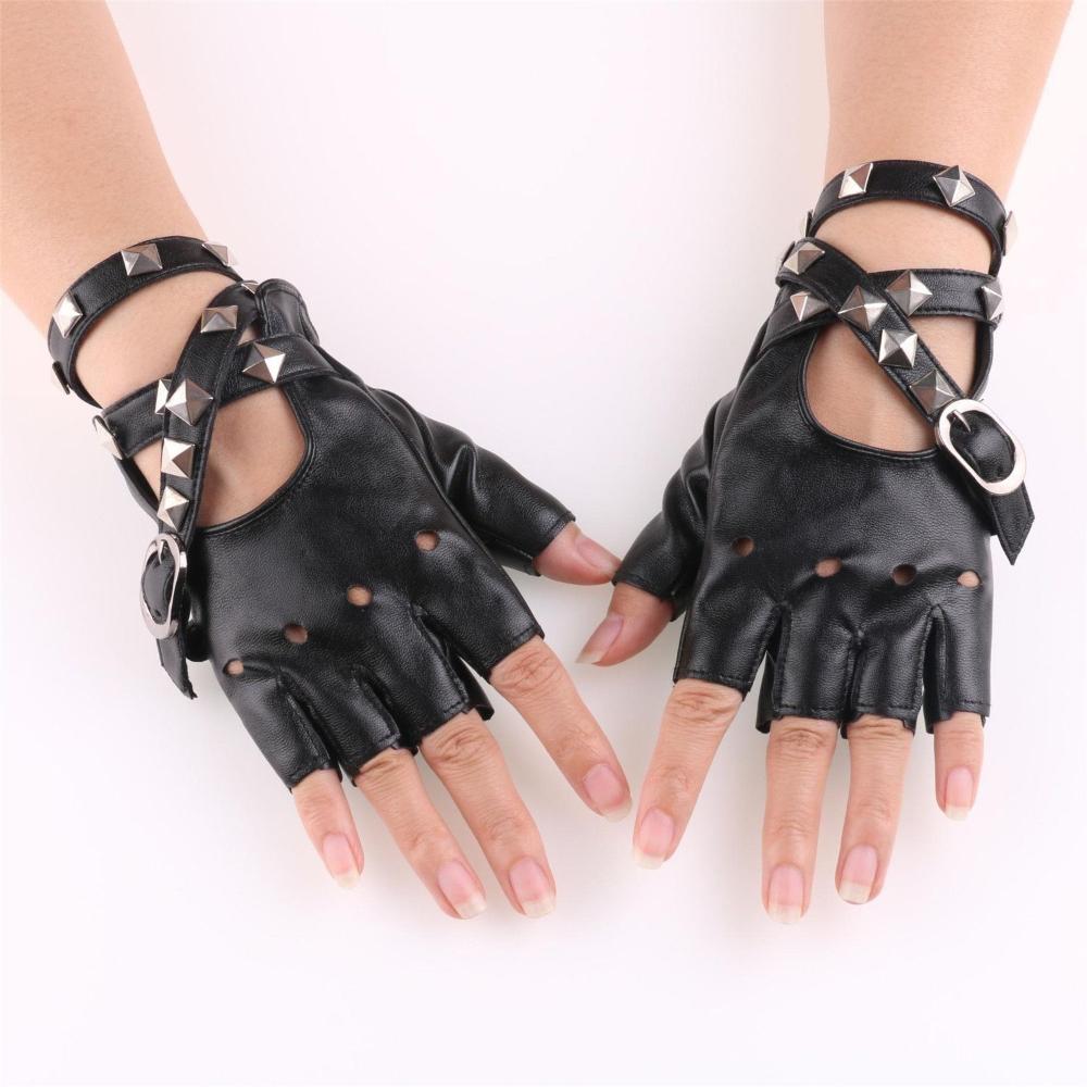 Leather Driving Glove - Guanti Unisex in pelle PU da