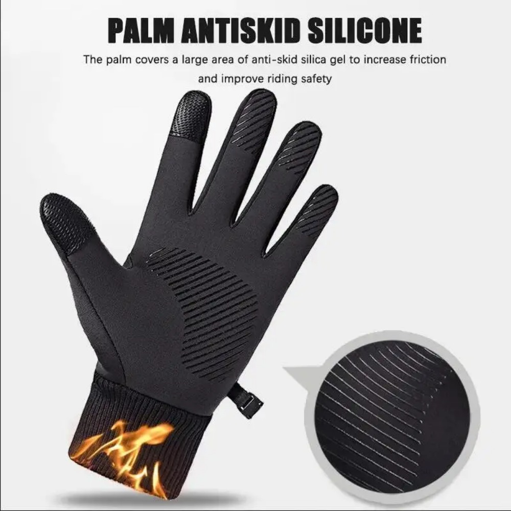 Ski Glove Waterproof - Guanti Invernali Touch Screen a Dita