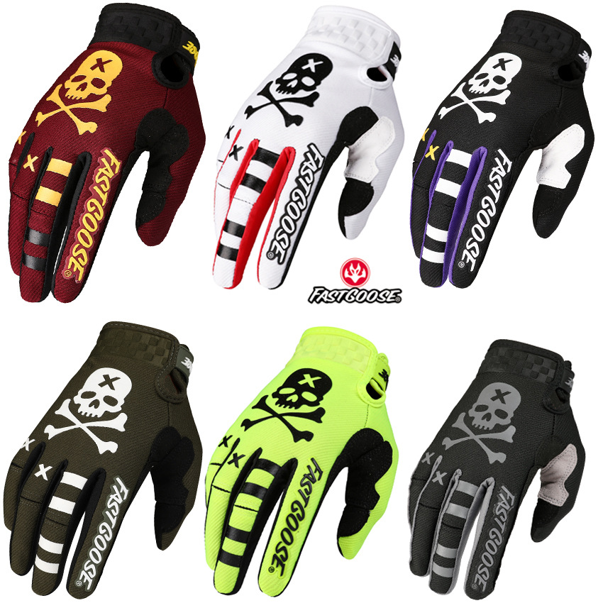 Cycling Glove Padded - FASTGOOSE Motocross MX Guanti Moto Dito