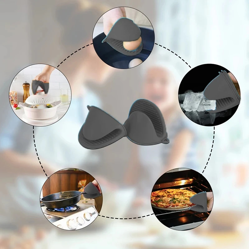 2 pezzi mini guanti da forno g - Oven Mitt Silicone recensione e prezzo
