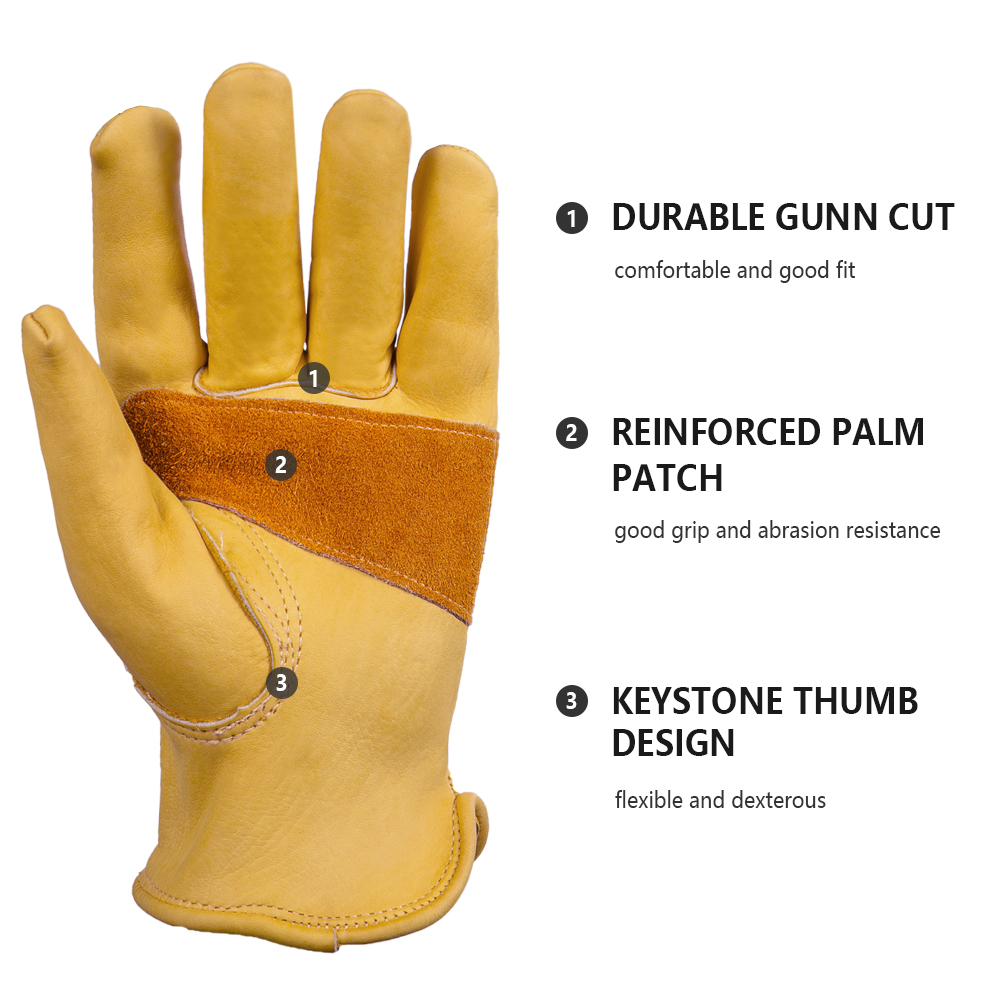 Guanti in Pelle per Uomo, Guan - Leather Driving Glove recensione e prezzo