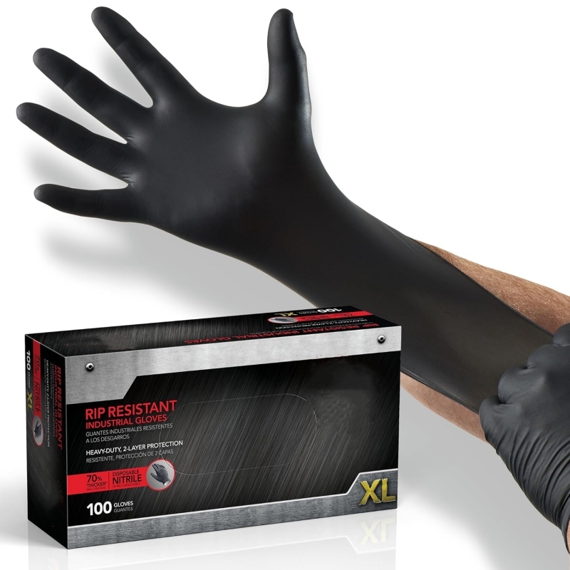 100 Pezzi Guanti in Nitrile Ne - Latex Disposable Glove recensione e prezzo